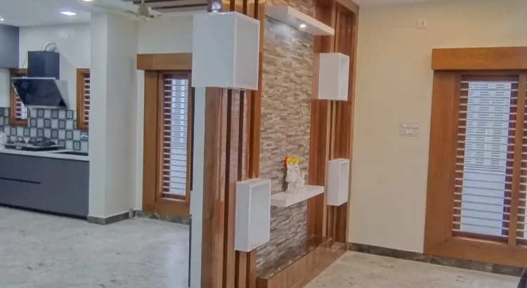Modern living room design by Interior designers near Mysore Road