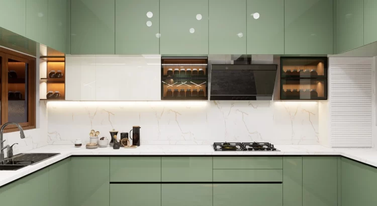 Modern modular kitchen designed by Home Interior Designers in Rajarajeshwari Nagar