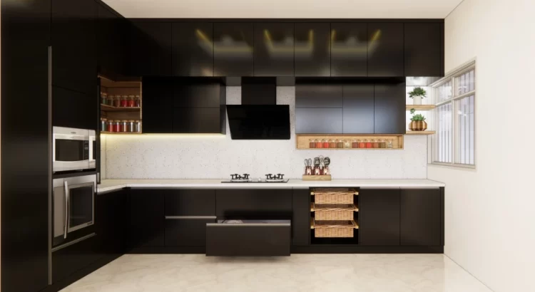 Modern luxury modular kitchen by Interior Designers Near Mysore Road