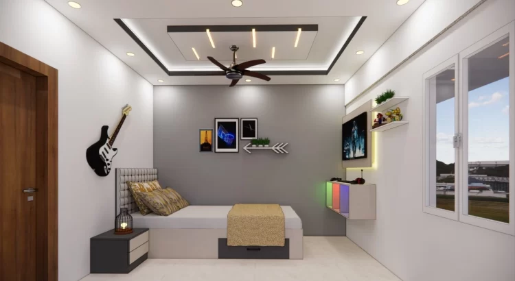 Modern luxury bedroom interior by Grandeur Elite