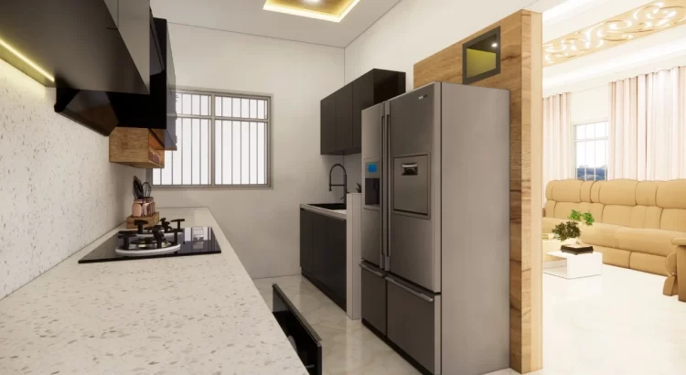 Modern luxury kitchen interior by Grandeur Elite